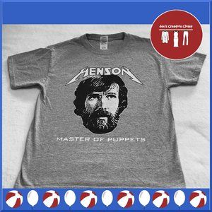 Boy's Jim Henson Master Of Puppets Gray Tee